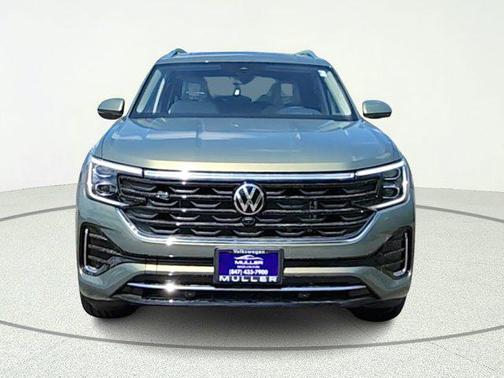 Avocado Green Pearl 2026 Volkswagen Atlas 2.0T SEL Premium R-Line 4MOTION