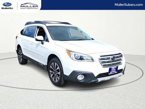 Crystal White Pearl 2015 Subaru Outback 3.6R Limited