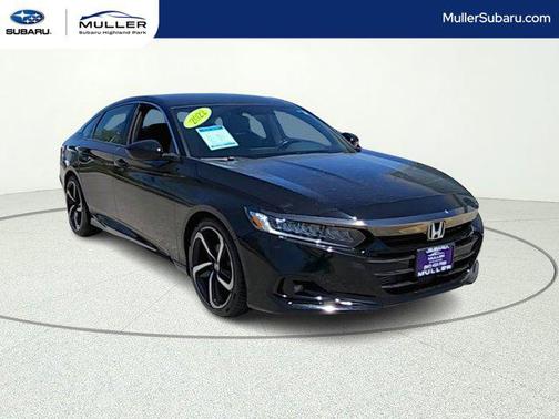 Crystal Black Pearl 2022 Honda Accord Sport 1.5T