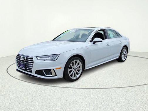 Glacier White Metallic 2019 Audi A4 45 Premium