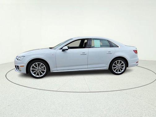 Glacier White Metallic 2019 Audi A4 45 Premium