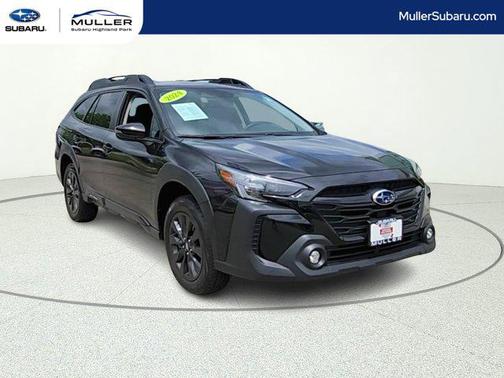 Crystal Black Silica 2024 Subaru Outback Onyx Edition