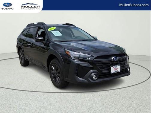 Crystal Black Silica 2024 Subaru Outback Onyx Edition