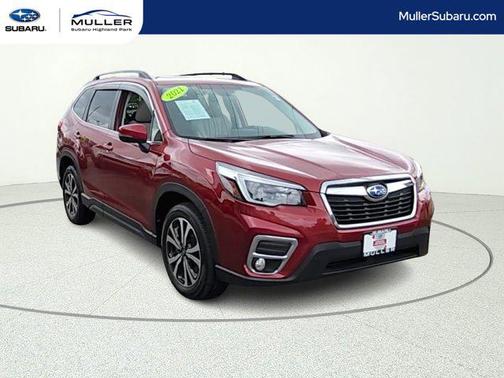 Crimson Red Pearl 2021 Subaru Forester Limited