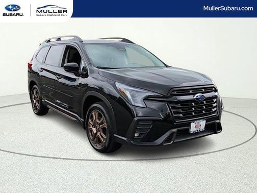 Crystal Black Silica 2025 Subaru Ascent Bronze Edition 7-Passenger