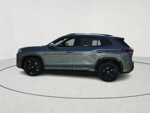 Platinum Gray Metallic 2025 Volkswagen Tiguan 2.0T SE R-Line Black 4MOTION