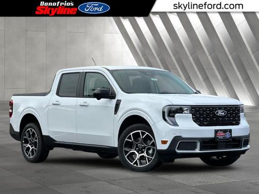 Oxford White 2026 Ford Maverick Lariat Truck