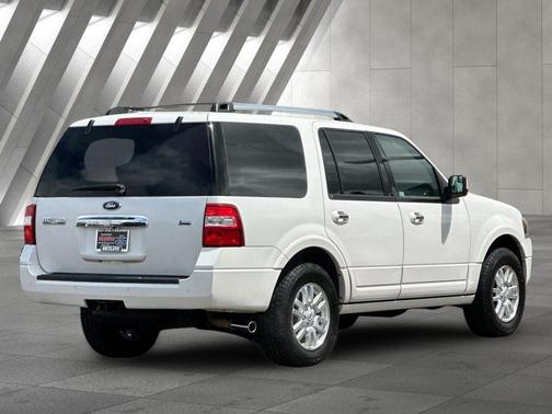 White Platinum Clearcoat Metallic 2014 Ford Expedition Limited