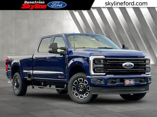 Argon Blue Metallic 2026 Ford F-350 Platinum Truck