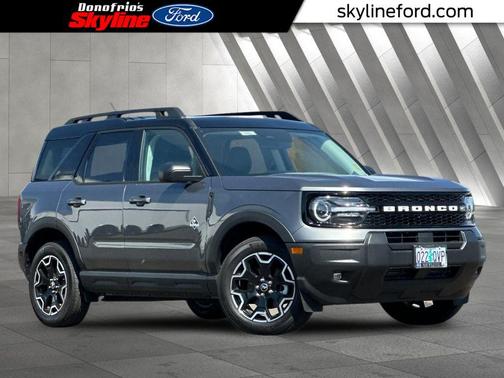 Gray Metallic 2025 Ford Bronco Sport Outer Banks SUV