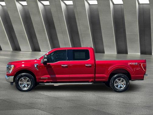 Red Metallic 2021 Ford F-150 XLT