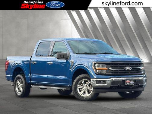 Blue Metallic 2025 Ford F-150 XLT Truck