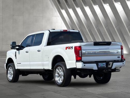 White Metallic 2020 Ford F-250 Platinum