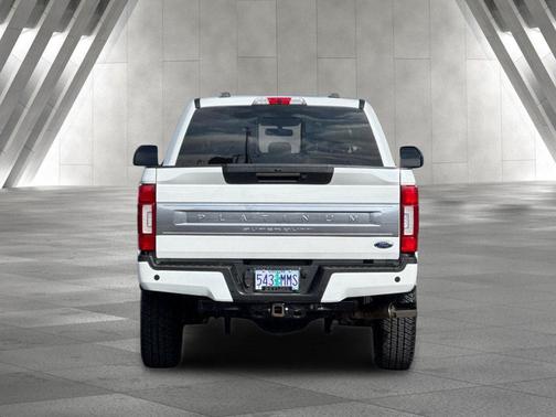 White Metallic 2020 Ford F-250 Platinum