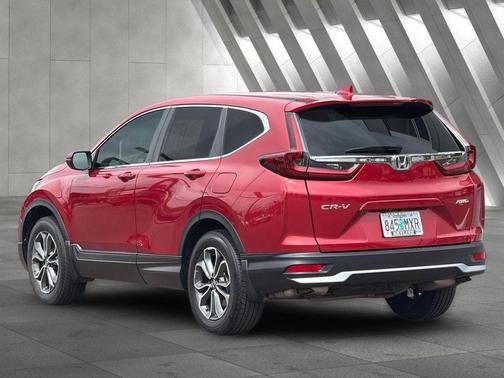 Red 2021 Honda CR-V EX
