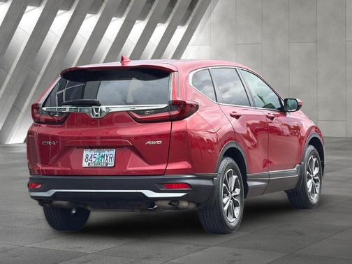 Red 2021 Honda CR-V EX