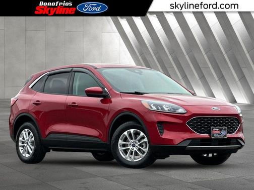 Red Metallic 2021 Ford Escape SE