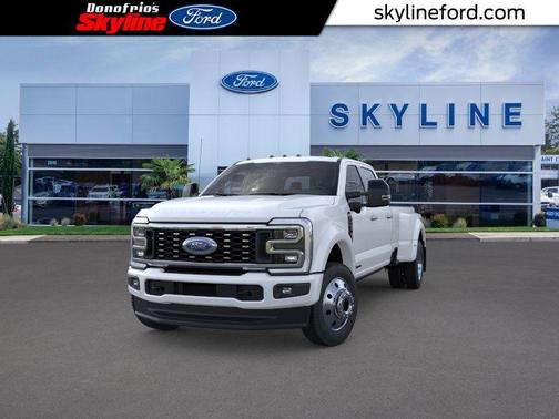 Star White Metallic Tri-Coat 2026 Ford F-450 Platinum Truck