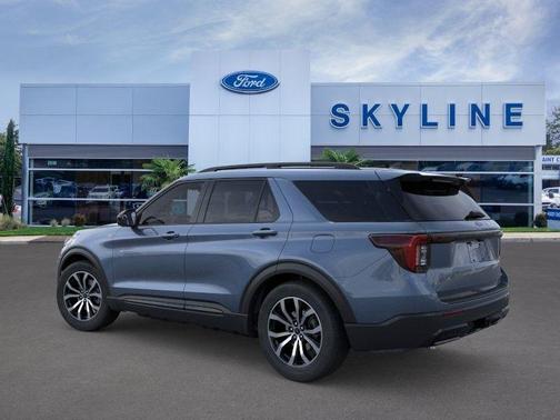 Vapor Blue 2025 Ford Explorer ST-Line
