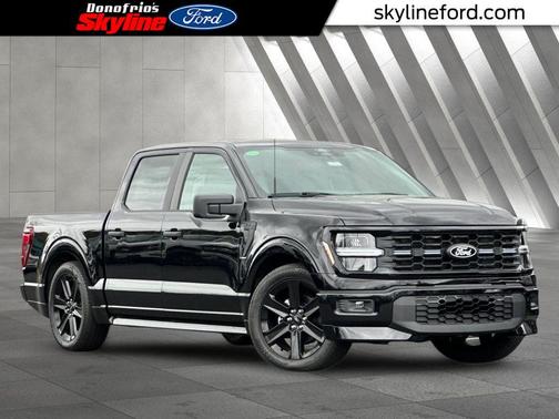 Agate Black Metallic 2025 Ford F-150 STX Truck