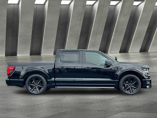 Agate Black Metallic 2025 Ford F-150 STX