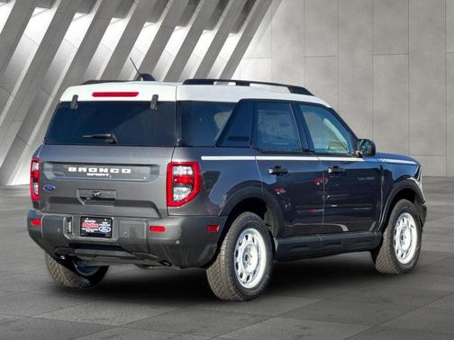 Gray Metallic 2025 Ford Bronco Sport Heritage