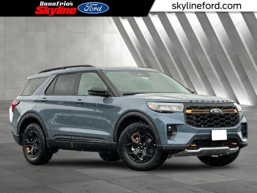 Vapor Blue Metallic 2026 Ford Explorer Tremor
