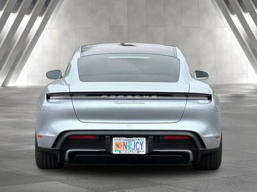 Dolomite Silver Metallic 2020 Porsche Taycan Turbo