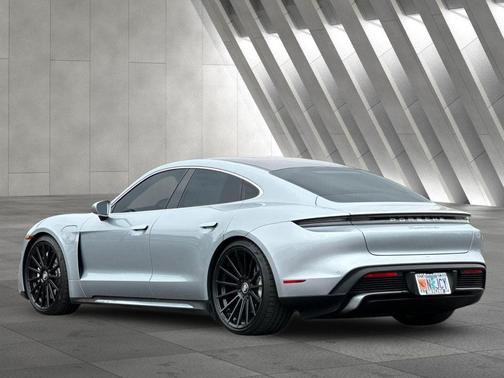 Dolomite Silver Metallic 2020 Porsche Taycan Turbo