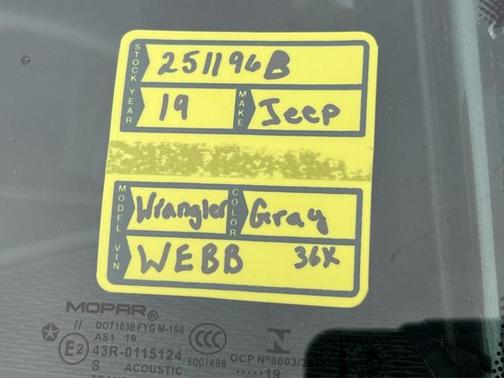2019 Jeep Wrangler Unlimited Rubicon