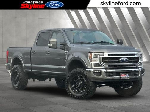 Gray 2022 Ford F-350 Lariat Truck