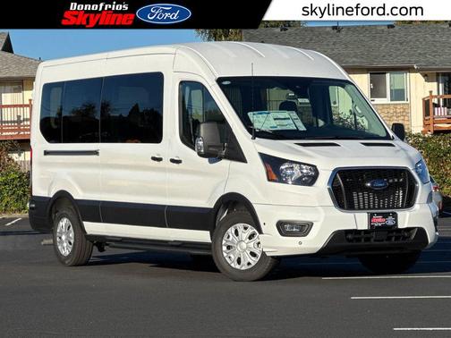 Oxford White 2025 Ford Transit-350 XLT Cargo Van