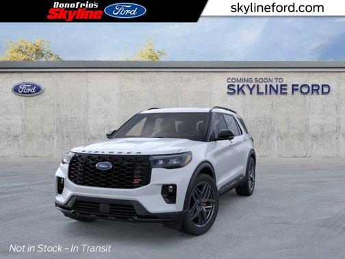 Space White Metallic 2026 Ford Explorer ST