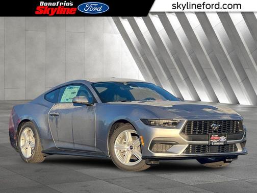 Iconic Silver Metallic 2026 Ford Mustang EcoBoost Coupe
