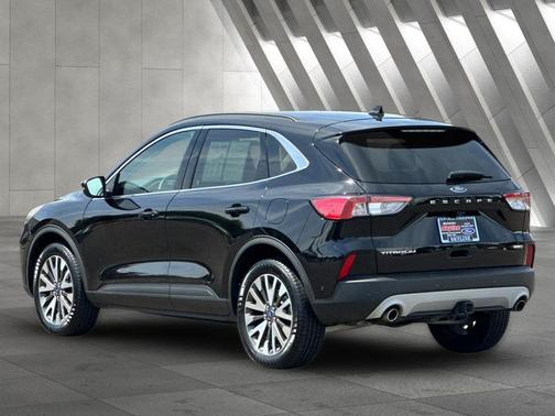Black Metallic 2020 Ford Escape Titanium