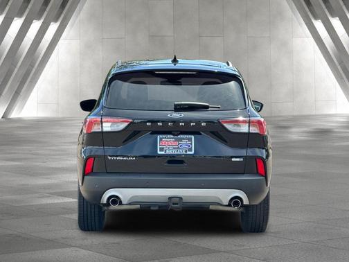 Black Metallic 2020 Ford Escape Titanium