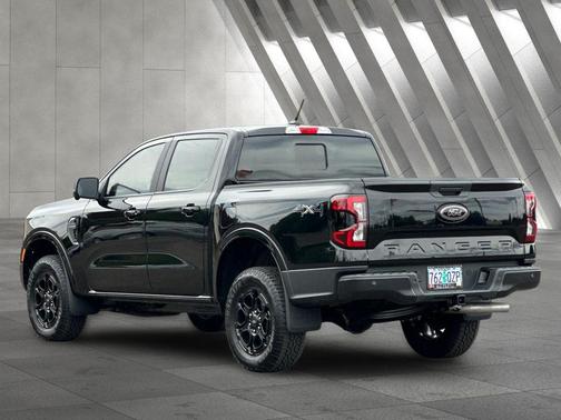 Shadow Black 2025 Ford Ranger LARIAT