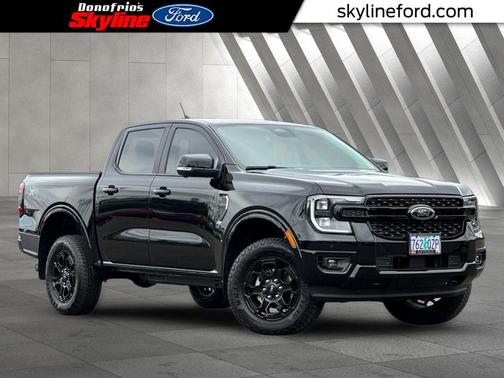Shadow Black 2025 Ford Ranger LARIAT