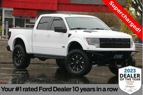 Oxford White 2014 Ford F-150 SVT Raptor