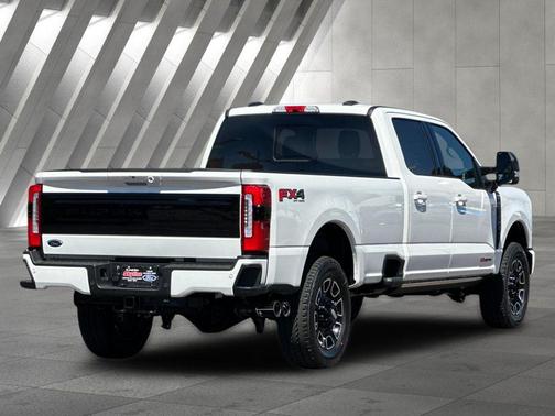 Star White Metallic Tri-Coat 2026 Ford F-350 Platinum