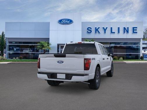 White Metallic 2025 Ford F-150 STX