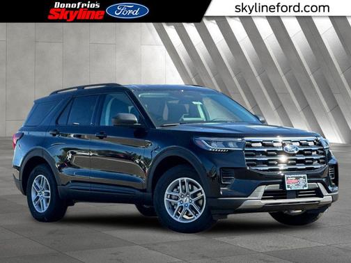 Agate Black Metallic 2026 Ford Explorer Active