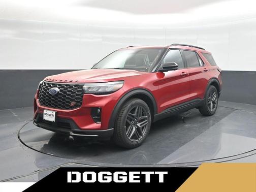 Rapid Red Metallic Tinted Clearcoat 2026 Ford Explorer ST