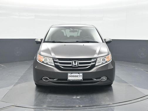 Blue 2015 Honda Odyssey EX-L