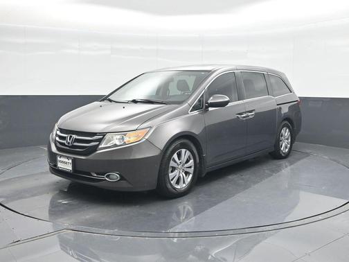 Blue 2015 Honda Odyssey EX-L