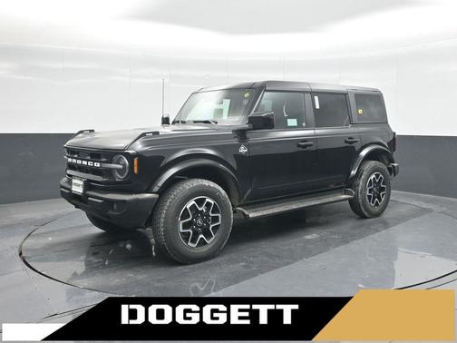 Shadow Black 2025 Ford Bronco Outer Banks SUV