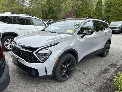 Gray 2025 Kia Sportage X-Line