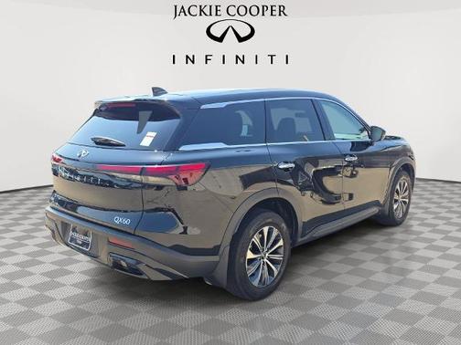 Diamond Black 2025 INFINITI QX60 PURE
