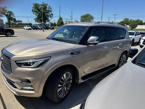 Champagne Quartz 2021 INFINITI QX80 SENSORY