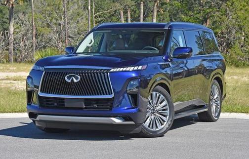 Grand Blue 2025 INFINITI QX80 SENSORY